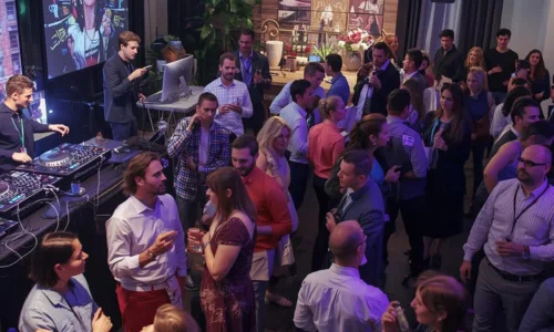 Corporate events in Barcelona with live DJ Corporate events in Barcelona with live DJ