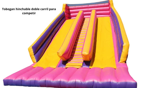 Tobogan-hinchable-doble-carril-para-competir Tobogan-hinchable-doble-carril-para-competir